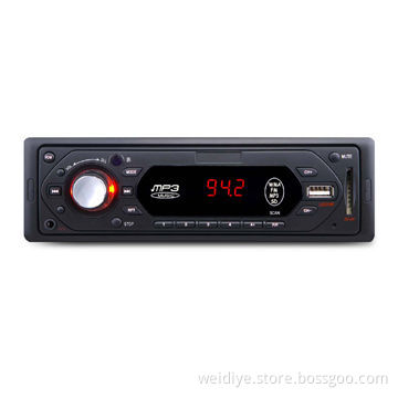 In-dash Car MP3 Player with Built-in Digital AM/FM Radio and LED Display, Supports SD Card